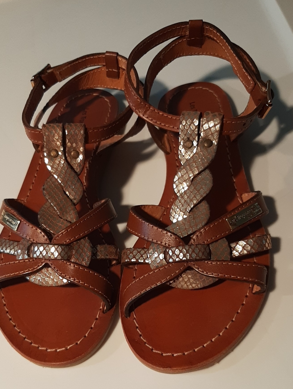 Les Tropeziennes Girls Sandals..New
